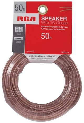 RCA AH1650R Speaker Wire 16 Guage High Performance Wire 50 Foot NEW