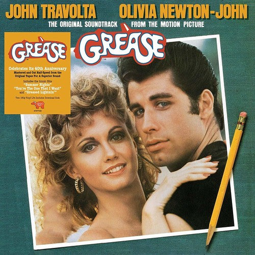 Grease Original Soundtrack Artists - Grease (40th Anniversary) (Original Motion Picture Soundtrack) LP - 180g Audiophile NEW