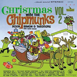 Various Artists - Christmas With The Chipmunks, Vol. 2 LP (White Vinyl) NEW