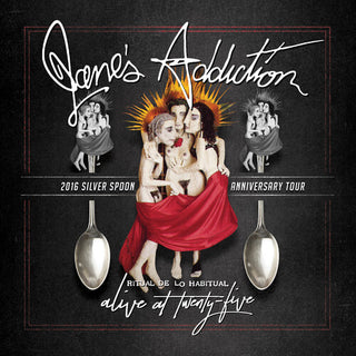 Jane's Addiction - Alive At 25 - Ritual De Lo Habitual Live LP - Colored Vinyl NEW