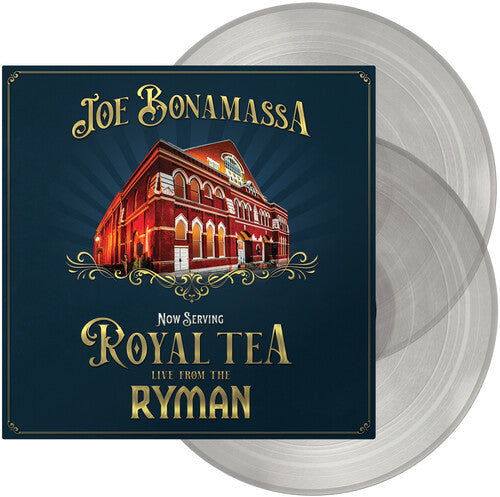 Joe Bonamassa - Now Serving: Royal Tea: Live From The Ryman 2-LP (Transparent Vinyl) - 180g Audiophile NEW