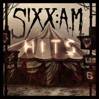 Sixx:a.M. - HITS LP (Translucent Red with Black Smoke Vinlyl) - 180g Audiophile NEW