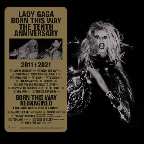 Lady Gaga - Born This Way The Tenth Anniversary LP NEW
