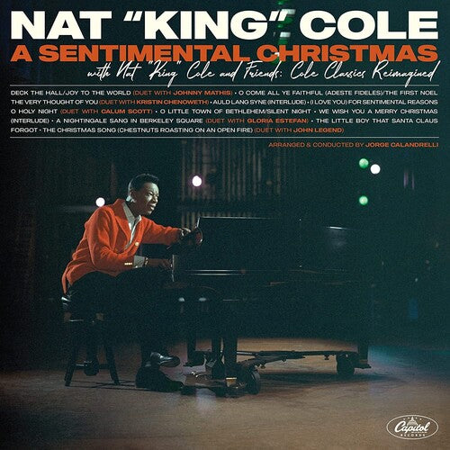 Nat King Cole - A Sentimental Christmas WIth Nat King Cole And Friends LP NEW