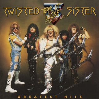 Twisted Sister - Greatest Hits -Tear It Loose LP NEW (Clear Vinyl)