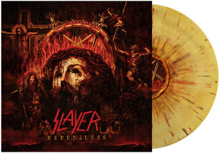 Slayer - Repentless (IEX) (Beer Mustard Swirl w/ Red & Brown Splatter) LP *NEW*