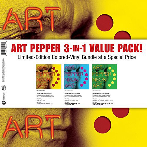 Art Pepper - 3 in 1 Value Pack 3LP (Colored Vinyl) (RSD) *Sealed* NEW