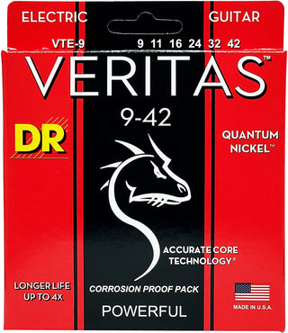 DR Strings - VERITAS Electric Guitar Strings (VTE-9)