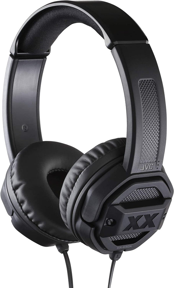 JVC HAS50X XX On-Ear Headphones with Powerful Bass, Dual Exteme Bass Ports, 40mm Driver Unit NEW