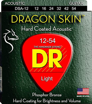 DR Strings - DRAGON SKIN Acoustic Guitar Strings 12-54