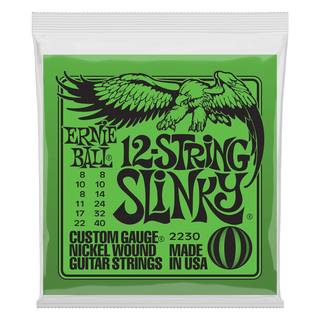 Ernie Ball SLINKY 2230 NICKEL WOUND 12-STRING 8-40 GAUGE
