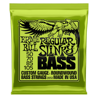 Ernie Ball 2832 REGULAR SLINKY NICKEL WOUND ELECTRIC BASS STRINGS - 50-105 GAUGE