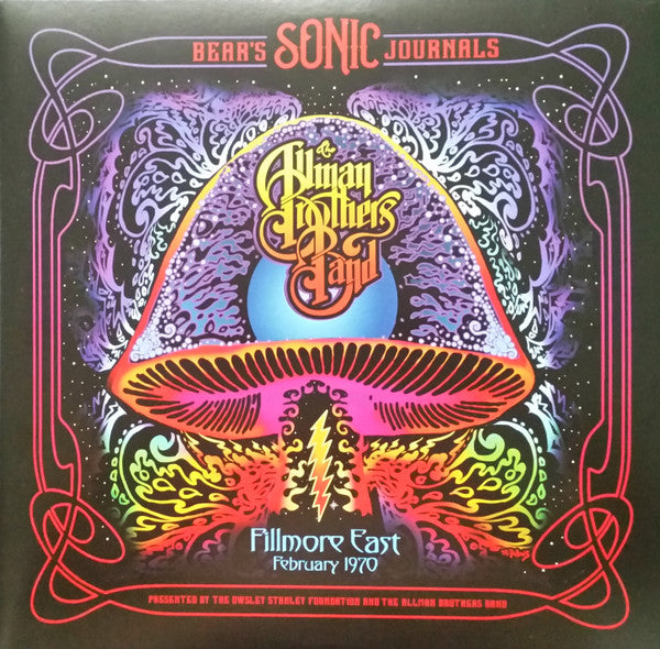 Allman Brothers Band - Fillmore East, February 1970 LP (Limited Edition Glow In The Dark Poster) NEW