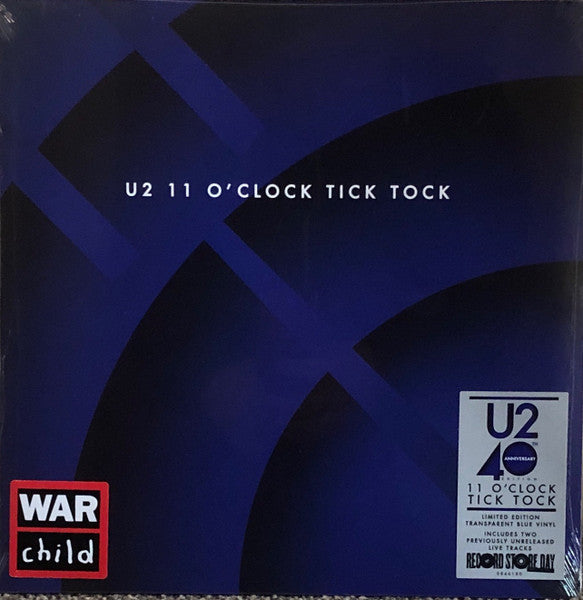 U2 - 11 O'Clock Tick Tock (40th Anniversary Edition) - 180g Audiophile (RSD) *sealed* NEW