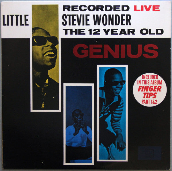 Little Stevie Wonder - The 12 Year Old Genius: Recorded Live LP (Vintage 1984) *sealed* NEW