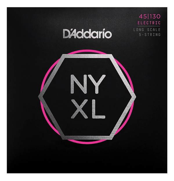 D'Addario NYXL45130 Gauge NPS Long-Scale Bass Strings