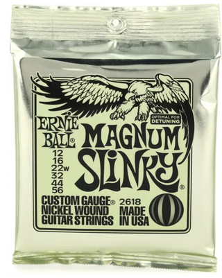 Ernie Ball - 2618 Magnum Slinky Nickel Wound Electric Guitar Strings - .012-.056