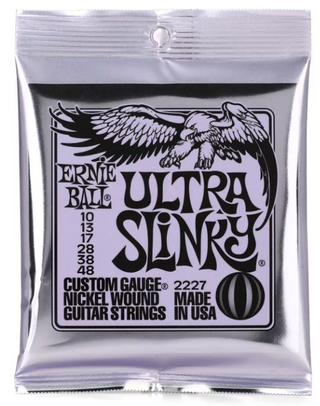 Ernie Ball - 2227 Ultra Slinky Nickel Wound Electric Guitar Strings - .010-.048