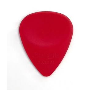 Wedgie - Clear XL Guitar Picks 1.0mm Red, 12 Pack