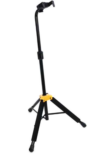 Hercules Stands GS414B PLUS Single Guitar Stand with Auto Grip System