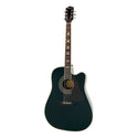 Silvertone 955CE Dreadnought Acoustic-Electric Guitar Gloss Black