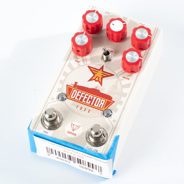 FoxPedal Defector Fuzz Pedal *USED*