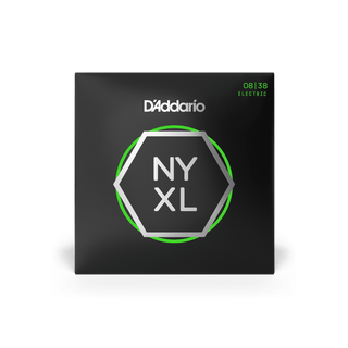 D'addario 08-38 Extra Super Light Electric Guitar Strings NYXL0838