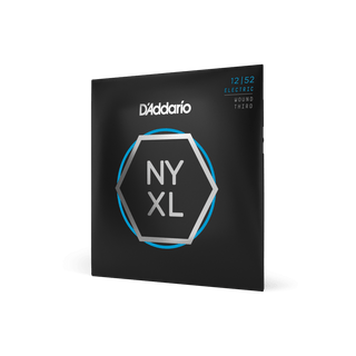 D'Addario 12-52 Light Wound 3rd Electric Guitar Strings NYXL1252W