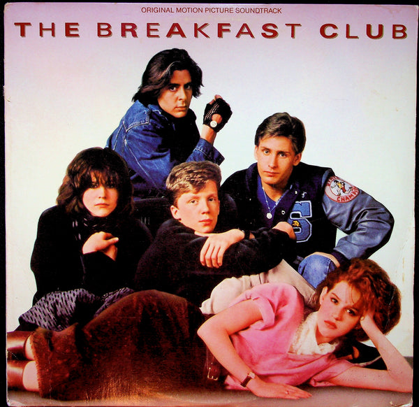 LP-Various Artist-The Breakfast Club (Original Motion Picture Soundtrack)-Original Vinyl-1985