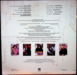 LP-Various Artist-The Breakfast Club (Original Motion Picture Soundtrack)-Original Vinyl-1985