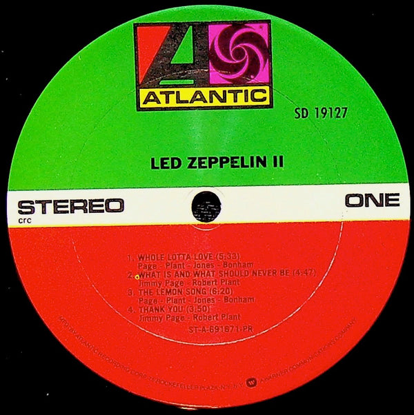 LP-Led Zeppelin-Led Zeppelin II-Reissue Vinyl-1983