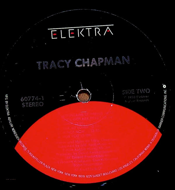 LP-Tracy Chapman-Self Titled-Original Vinyl-1988