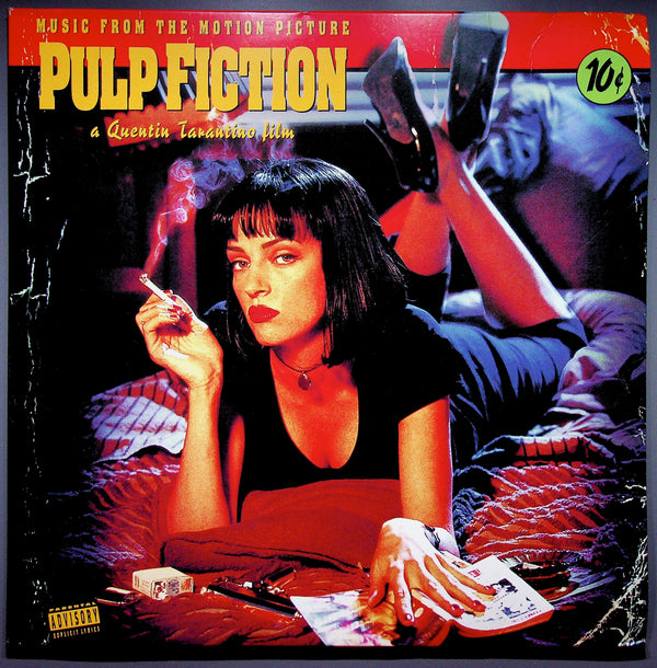 Various – Pulp Fiction (Music From The Motion Picture) LP (Yellow Vinyl) *G* USED
