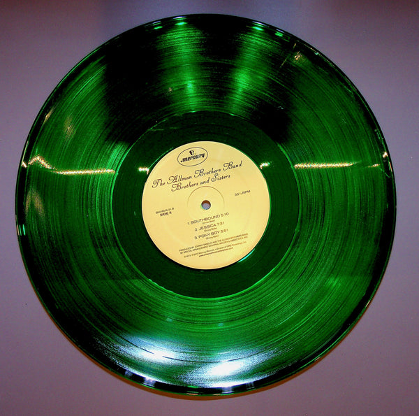 Allman Brothers Band - Brothers and Sisters LP (Green Vinyl) *VG* USED