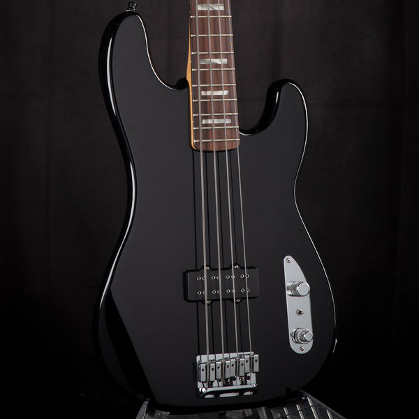 2006 Fender MIM P Bass Big Block Inlays Black