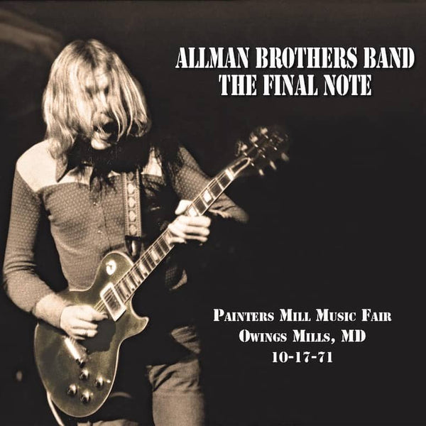 Allman Brothers Band - The Final Note LP (Black & White Swirl Vinyl) *RSD #3073* NEW